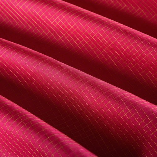 Elegant handloom Kanjivaram silk yardage pink zar kattam weavemaya Bangalore Indin Maya N 22204 4