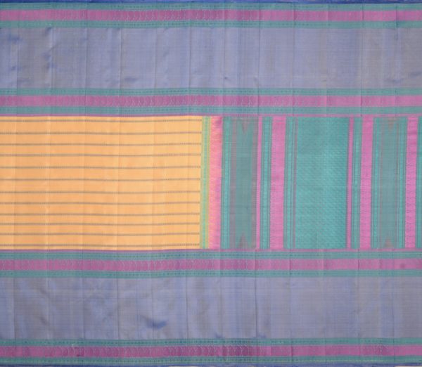 Elegant threadwork Kanjivaram silk saree Mrudula weavemaya Bangalore India Maya offwhite 7702112 1