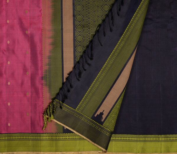 Elegant Kanjivaram Mrudula Threadwork Butta Weavemaya Bangalore India Maya Purple 5582202 2