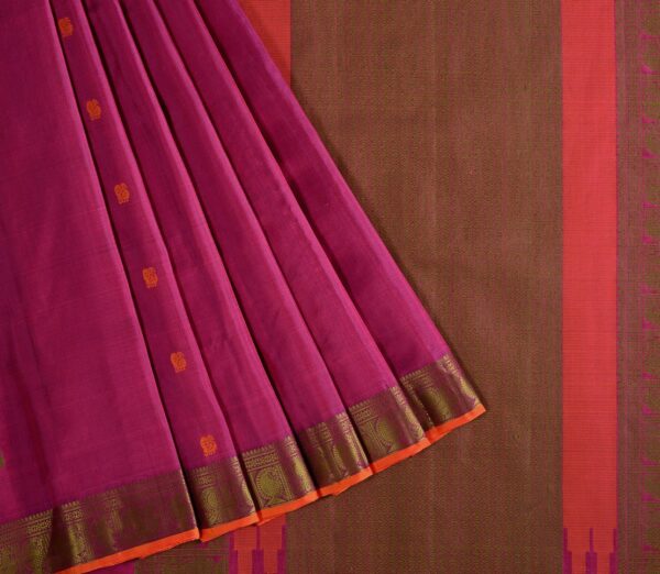 Elegant Kanjivaram Mrudula Threadwork Butta Weavemaya Bangalore India Maya Purple 5582214 3