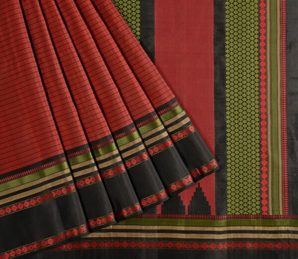 Elegant Kanjivaram Mrudula Threadwork Lines Weavemaya Bangalore India Maya Maroon 5582209 3