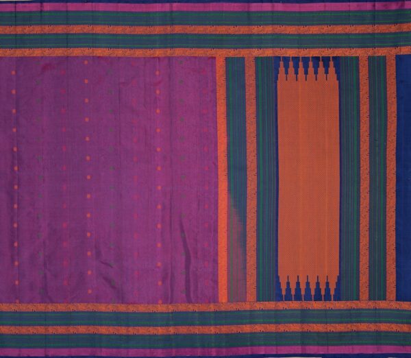 Elegant Kanjivaram Mrudula Butta Jacquard Blouse Weavemaya Bangalore India Maya Purple 7922019 1
