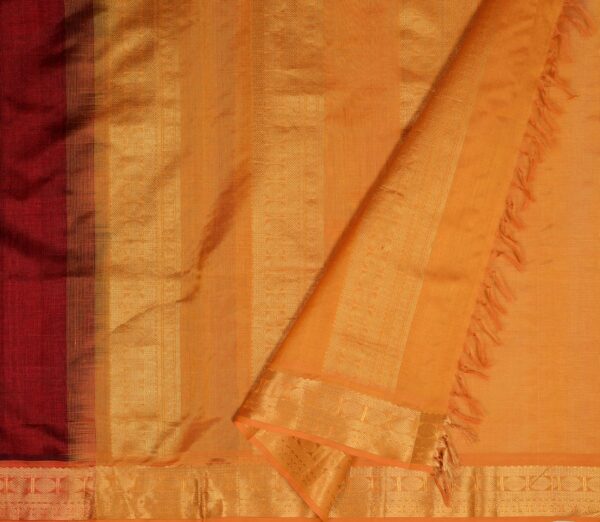 Elegant Kanchi Silkcotton Mishratantu Bavinchi Border Weavemaya Bangalore India Maya Arakku 4802303 2