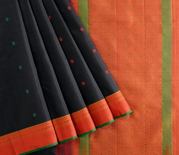 Elegant Kanjivaram Mrudula Butta Threadwork Weavemaya Bangalore India Maya Black 6262320 3