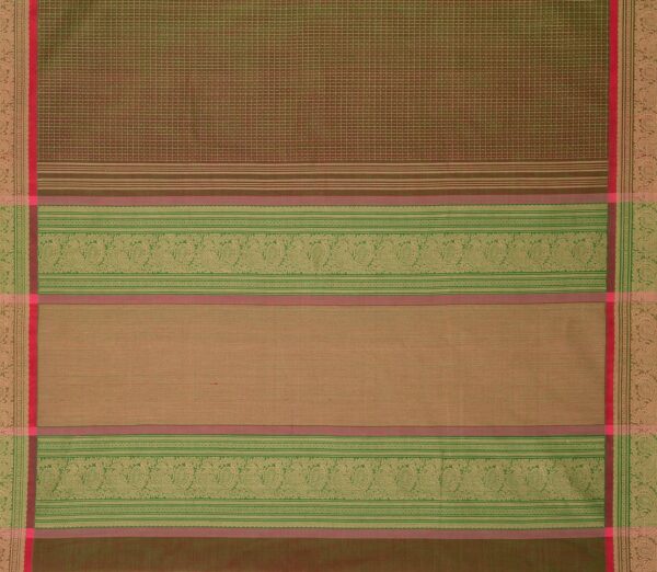 Elegant Kanchi Cotton Parutti Small Border Lakshadeepam Weavemaya Bangalore India Maya Manthuzir 30002304 5