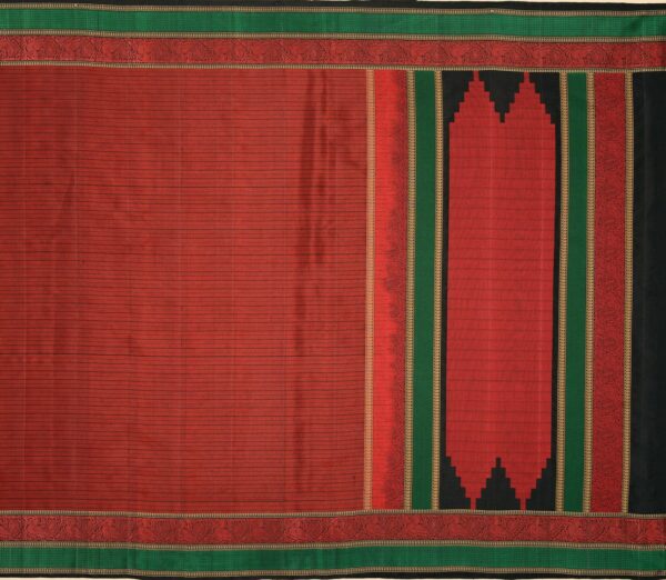 Elegant Kanjivaram Mrudula Threadwork Horizontal Lines Weavemaya Bangalore India Maya Arakku 1442350 1