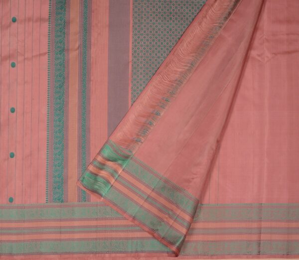 Elegant Kanjivaram Mrudula Threadwork Mutthuseer Butta Weavemaya Bangalore India Maya Light Pink 1442318 2