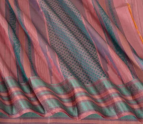 Elegant Kanjivaram Mrudula Threadwork Mutthuseer Butta Weavemaya Bangalore India Maya Light Pink 1442318 5