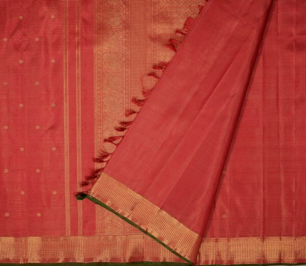 Elegant Kanjivaram Kanya Zari Butta Rich Pallu Vaira Oosi Weavemaya Bangalore India Maya Red 1402301 2