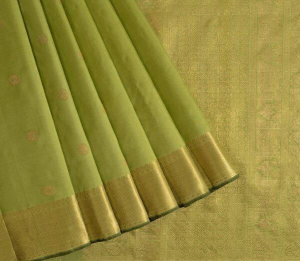 Elegant Kanjivaram Kanya Zari Butta Rich Pallu Weavemaya Bangalore India Maya Pista Green 3432308 3