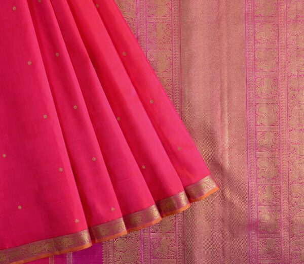 Elegant Kanjivaram Kanya Zari Butta Rich Pallu Weavemaya Bangalore India Maya Rani Pink 2382342 3