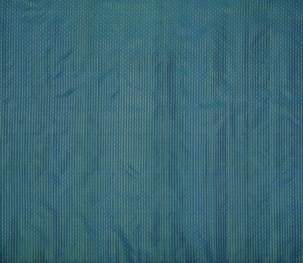 Elegant Handloom Kanjivaram Silk Yardage Peacock Blue Zari Mutthu Seer 1282408 3