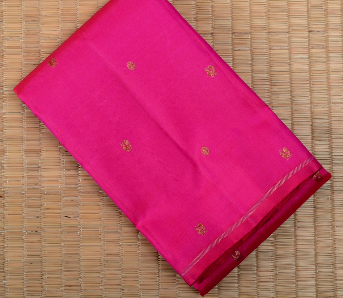 Elegant Kanjivaram Nouvea Kanchi Butta Borderless Weavemaya Bangalore India Maya Rani Pink 3542403 1a