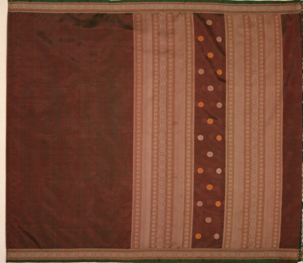 Elegant Kanchi Silkcotton Mishratantu Threadwork Butta Blouse Weavemaya Bangalore India Maya Manthuzir 35524035 1