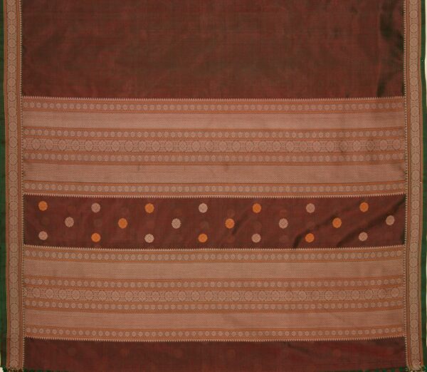 Elegant Kanchi Silkcotton Mishratantu Threadwork Butta Blouse Weavemaya Bangalore India Maya Manthuzir 35524035 3