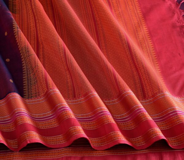 Elegant Kanchi Silkcotton Mishratantu Threadwork Butta Weavemaya Bangalore India Maya Arakku 35524004 5