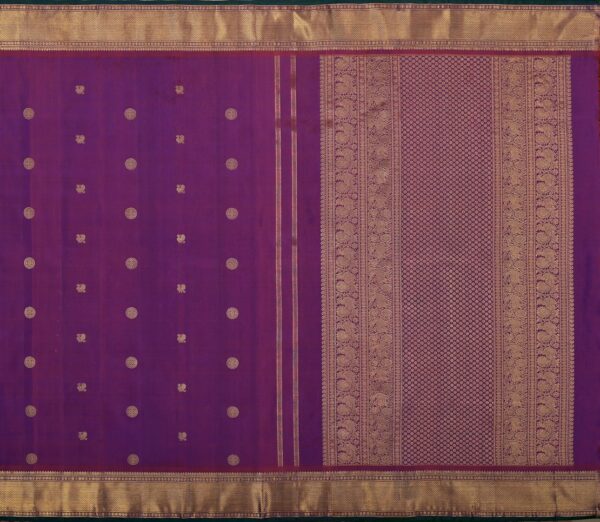 Elegant Kanjivaram Kanya Butta Rich Pallu Weavemaya Bangalore India Maya Purple 3542415 1