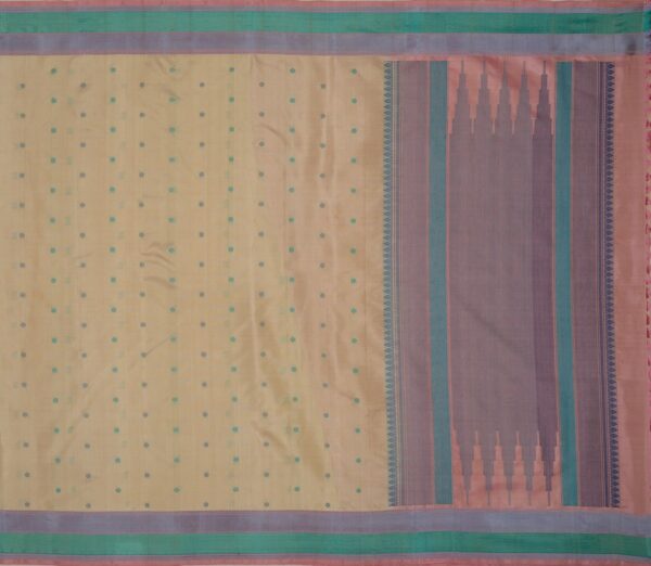Elegant Kanjivaram Mrudula Threadwork Butta Weavemaya Bangalore India Maya Offwhite 1442334 1
