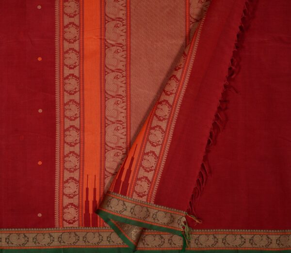 Elegant Kanchi Cotton Parutti Threadwork Butta Weavemaya Bangalore India Maya Maroon 1452349 2