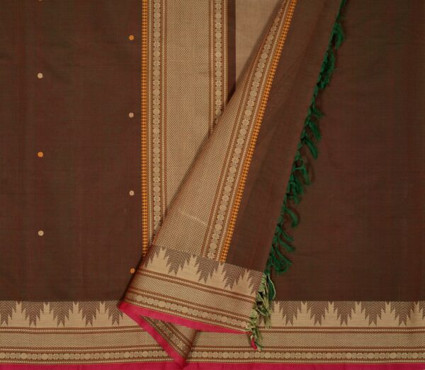 Elegant Kanchi Cotton Parutti Small Butta Weavemaya Bangalore India Maya Manthuzir 1452370 2